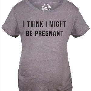 Funny Graphic Maternity  tee